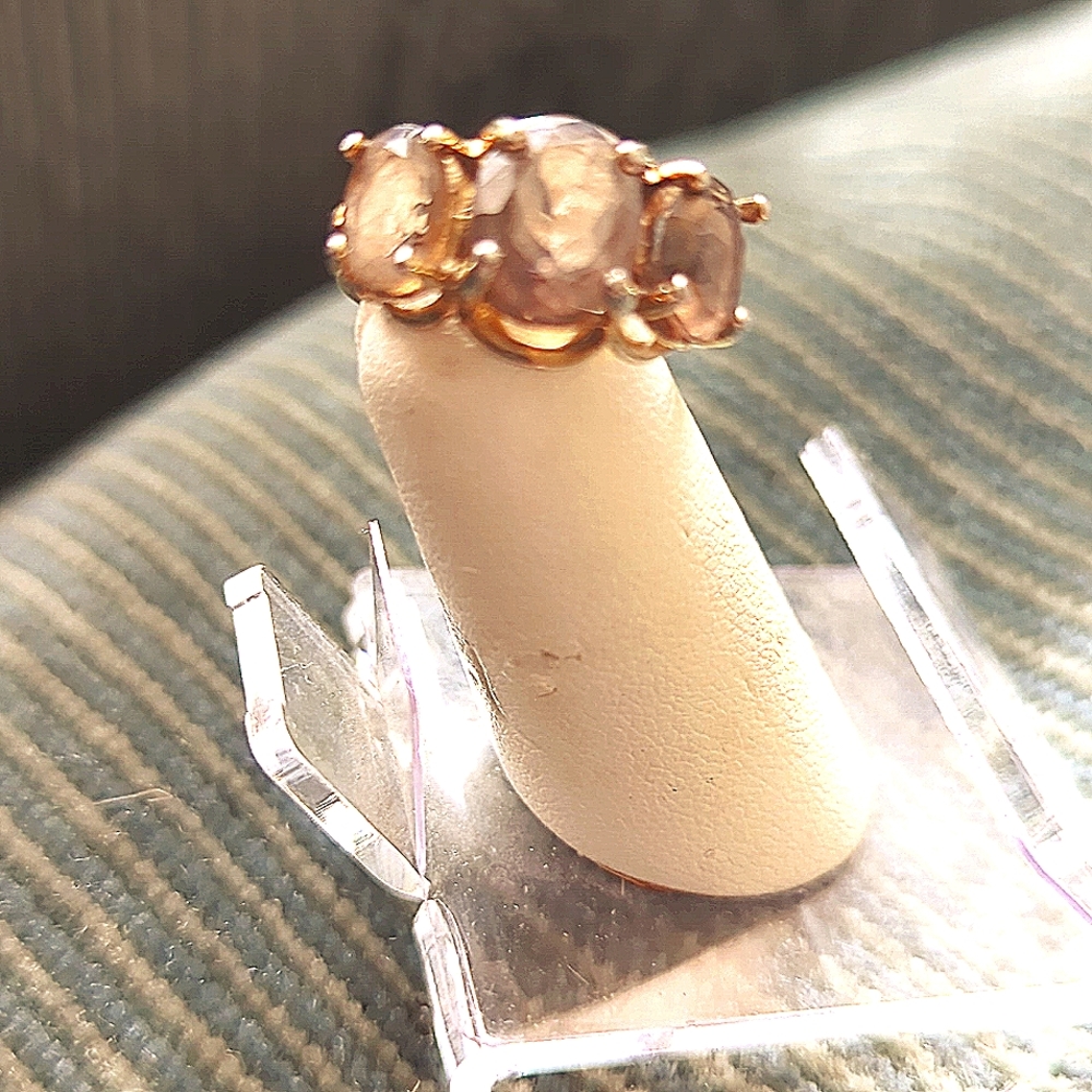 VTG UNCAS Smoky Quartz Ring